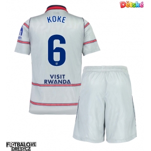 Atletico Madrid Koke #6 Dětské Alternativní dres komplet 2026-27 Krátký Rukáv (+ trenýrky)